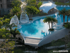 大荒・海棠温泉溪谷注入融合的设想美学